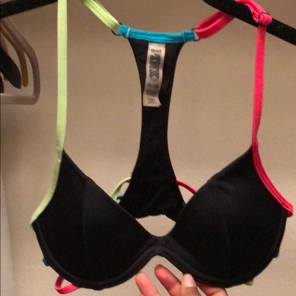 Pink bathing suit